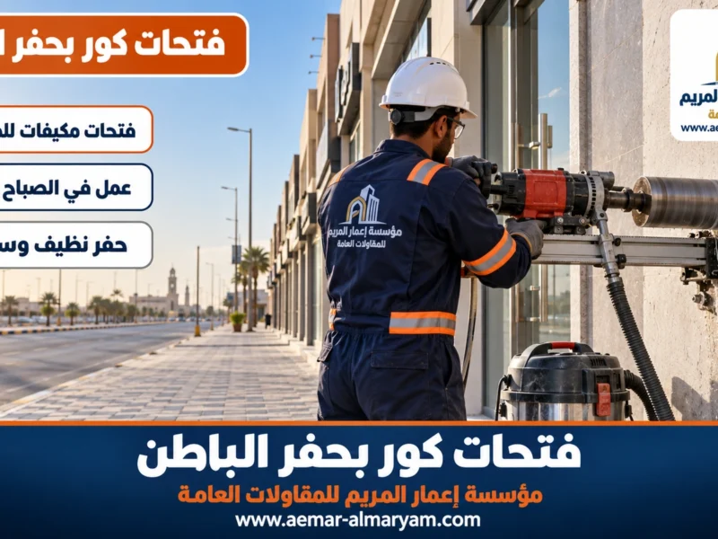 فتحات كور بحفر الباطن