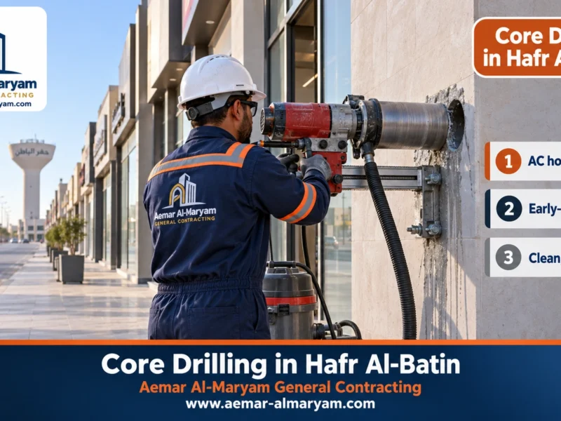 Core Drilling in Hafr Al-Batin