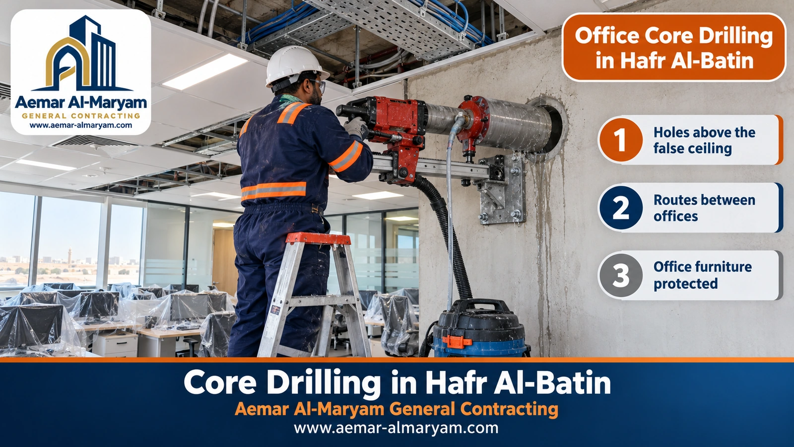 Office Core Drilling in Hafr Al-Batin