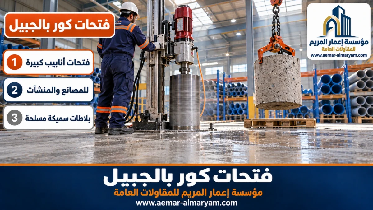 فتحات كور بالجبيل