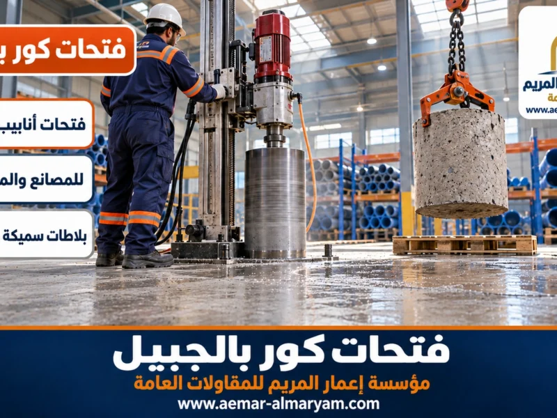 فتحات كور بالجبيل