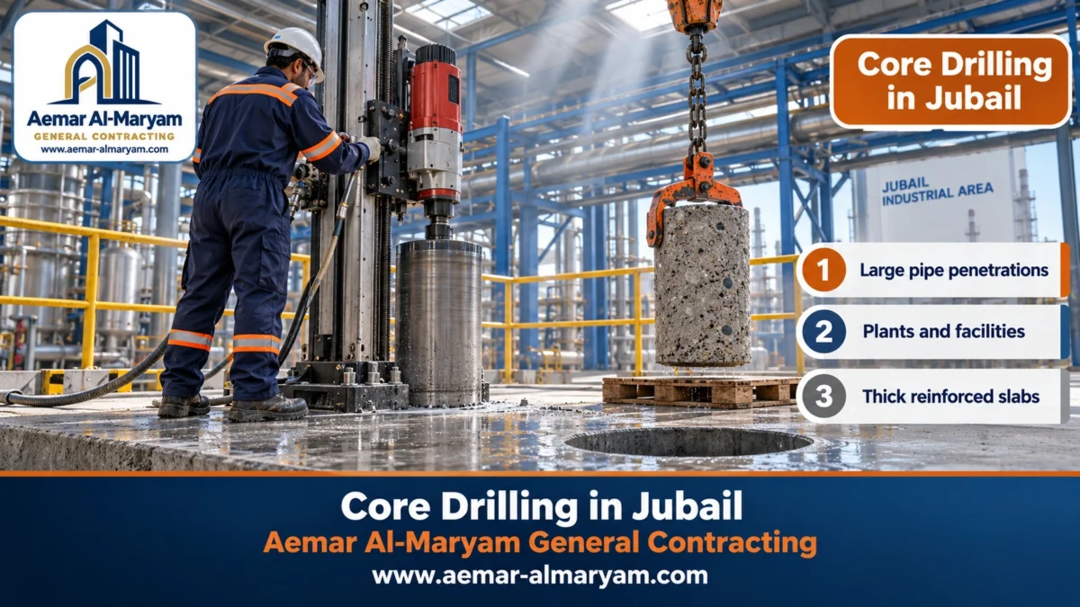Core Drilling in Jubail