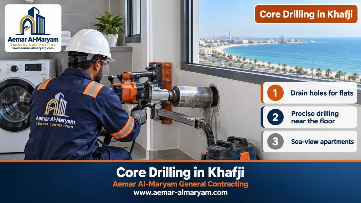 Core Drilling in Khafji