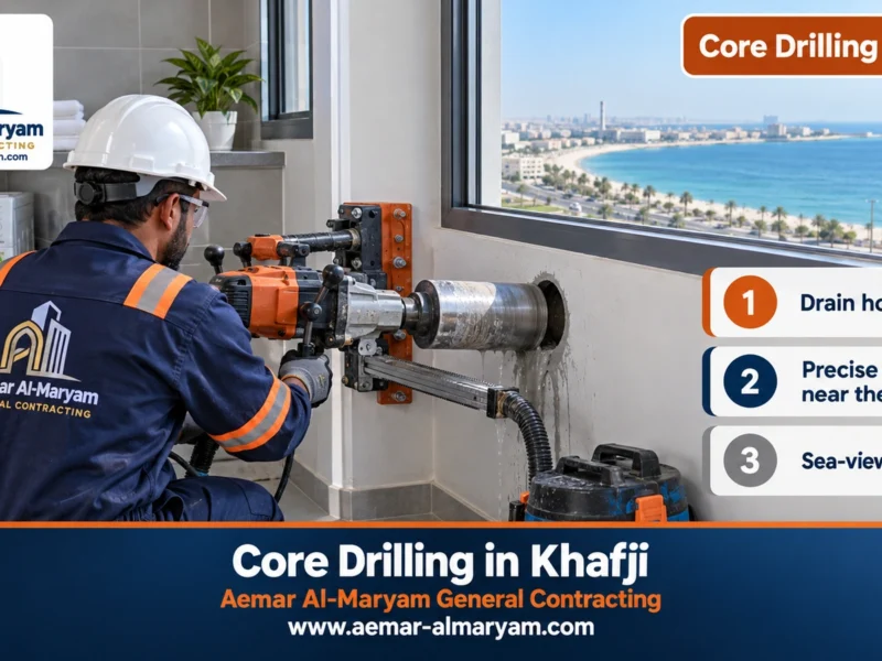 Core Drilling in Khafji