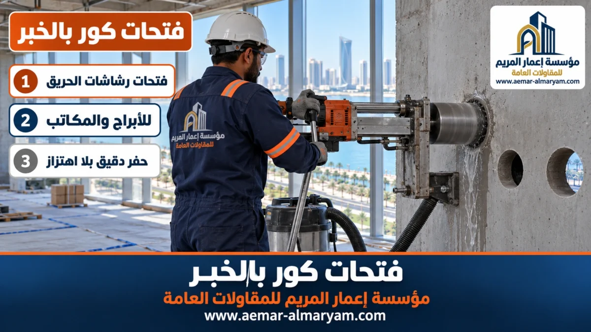 فتحات كور بالخبر