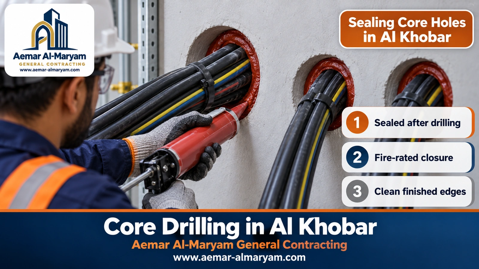 Sealing Core Holes in Al Khobar