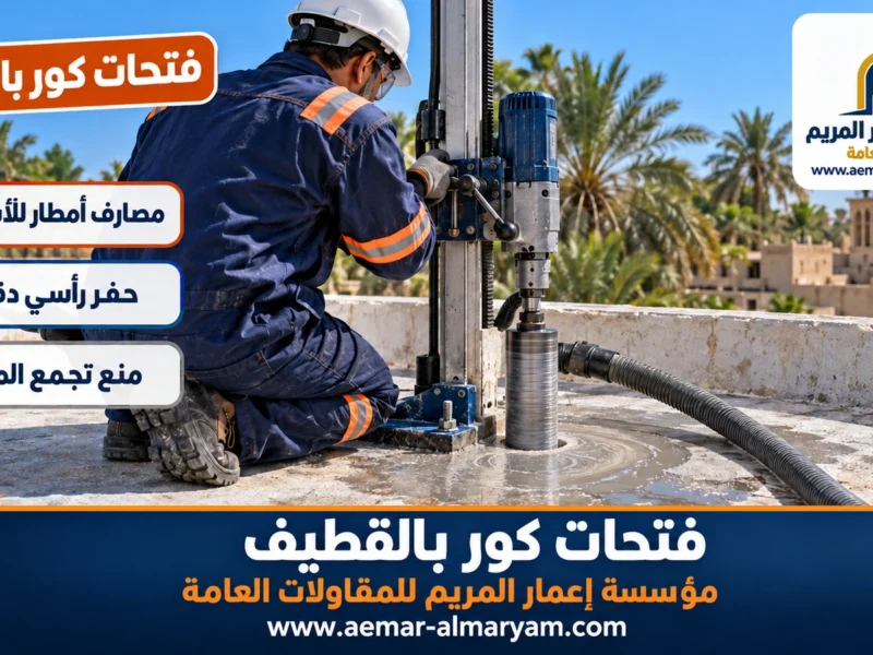 فتحات كور بالقطيف