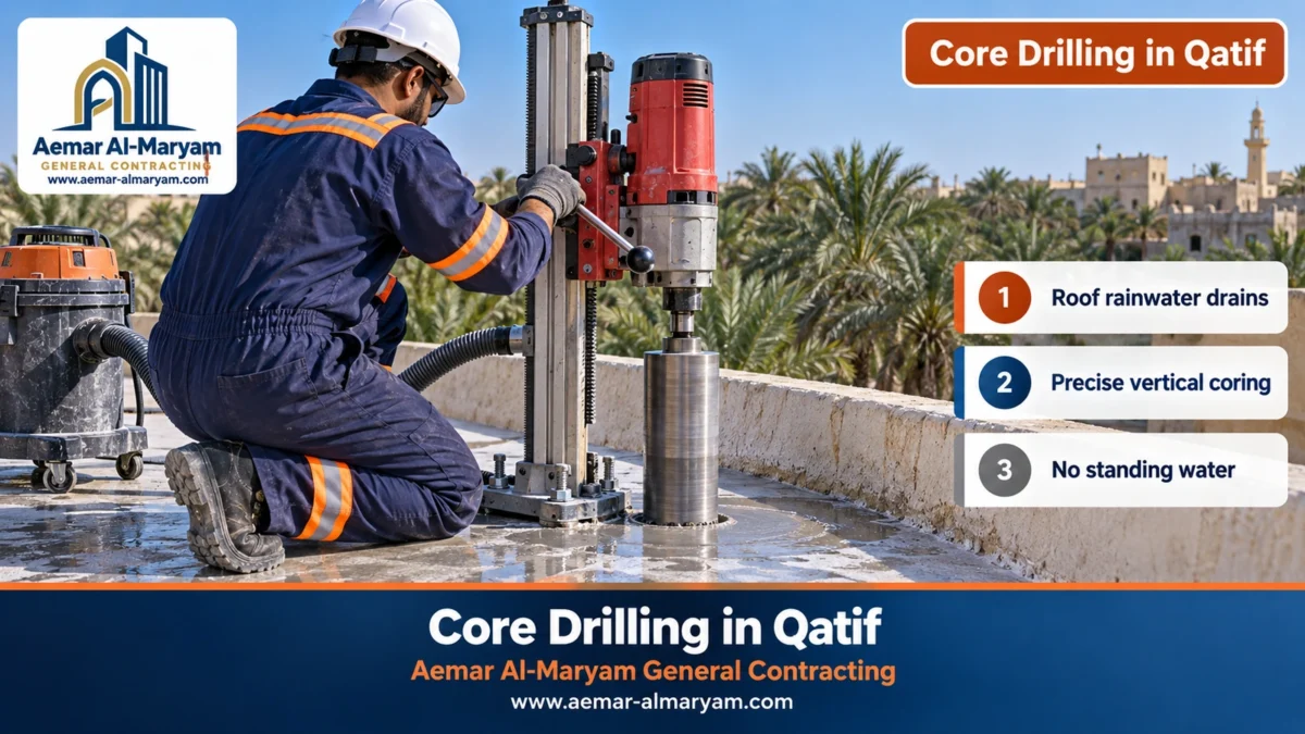 Core Drilling in Qatif