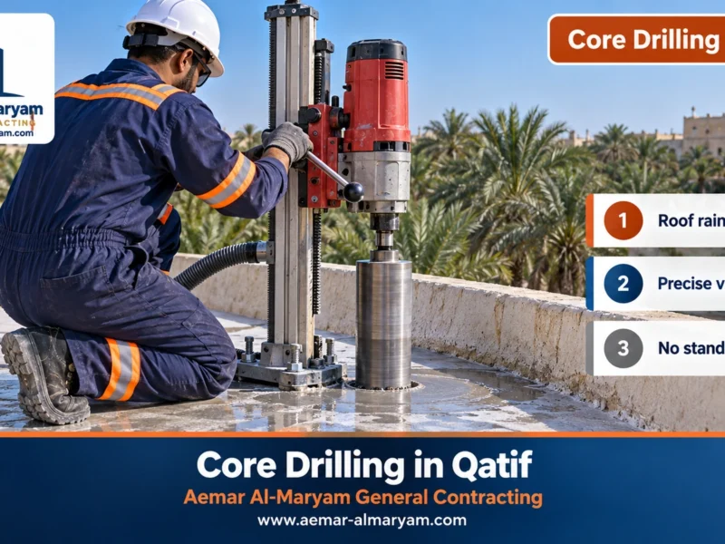 Core Drilling in Qatif