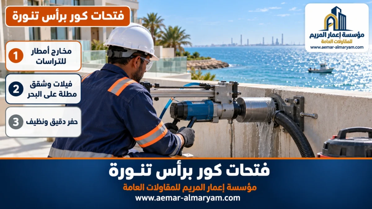 فتحات كور برأس تنورة