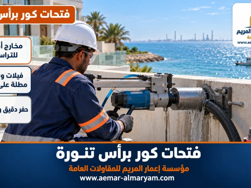 فتحات كور برأس تنورة