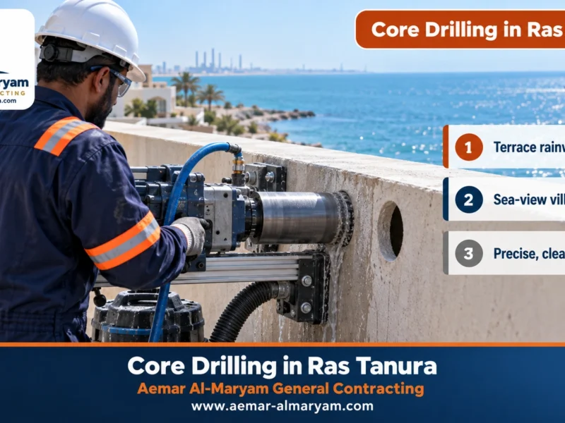 Core Drilling in Ras Tanura