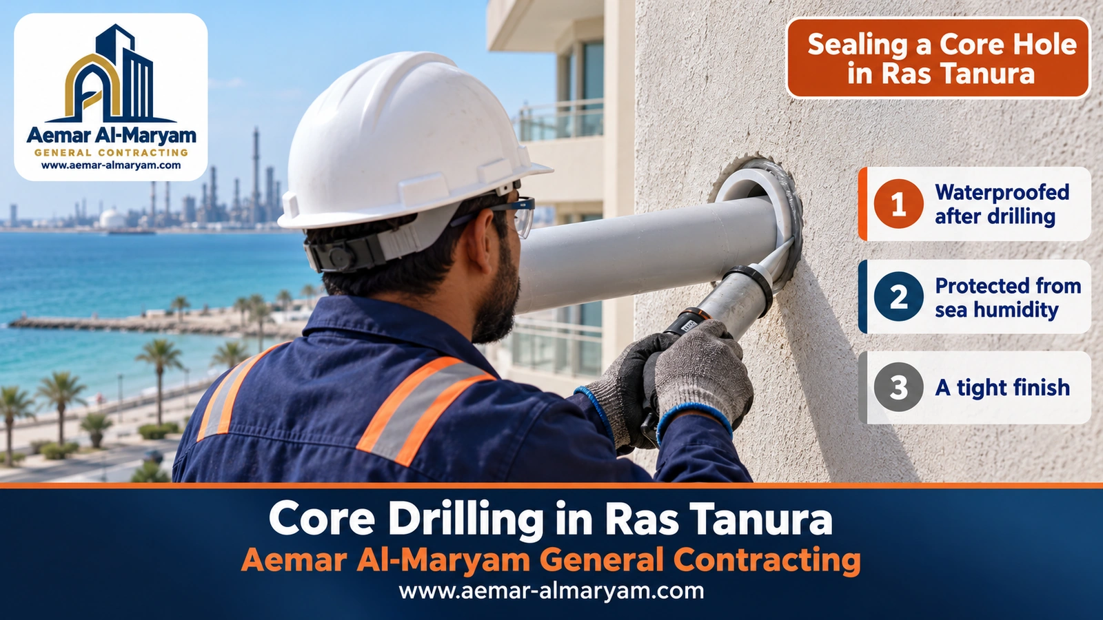 Sealing a Core Hole in Ras Tanura
