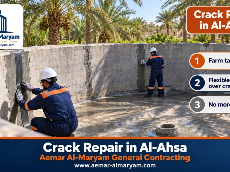 Crack Repair in Al-Ahsa