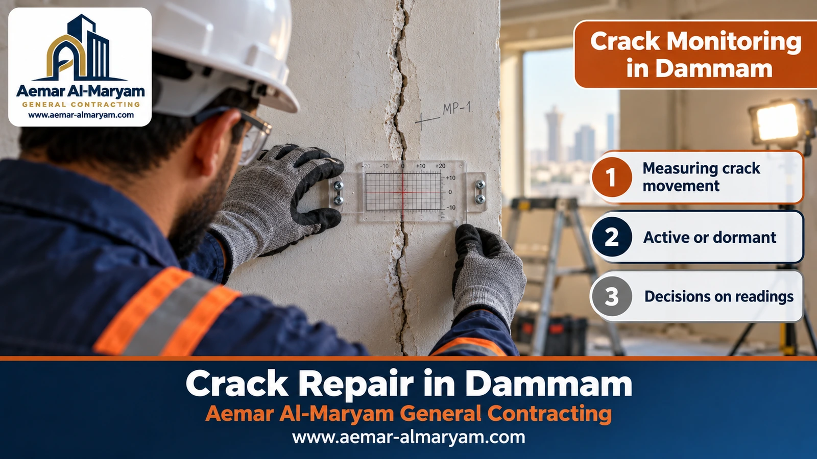 Crack Monitoring in Dammam