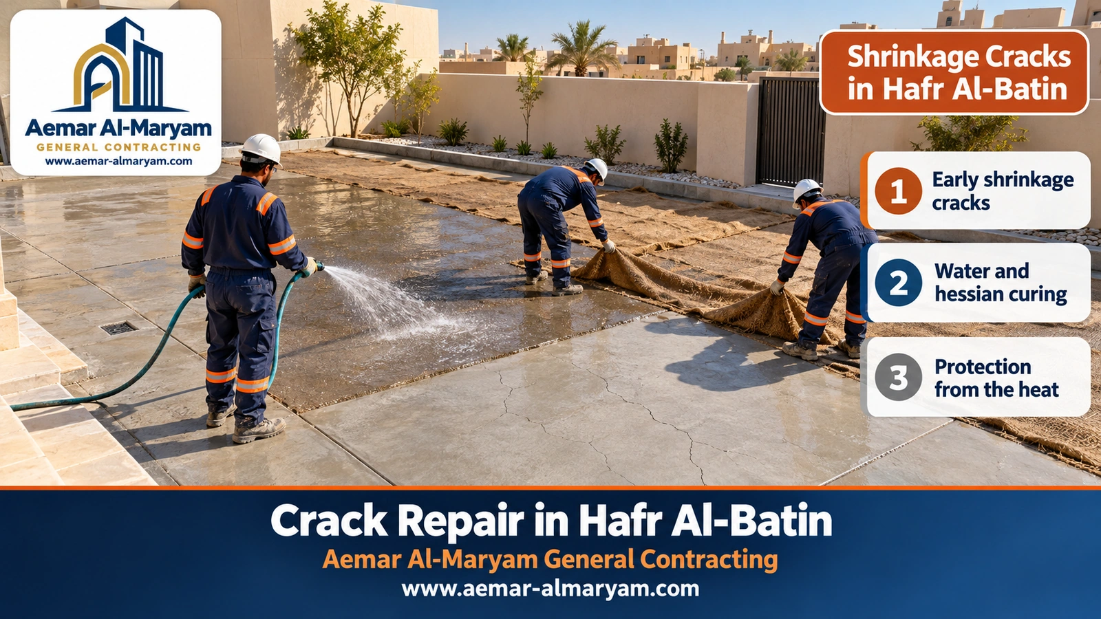 Shrinkage Cracks in Hafr Al-Batin