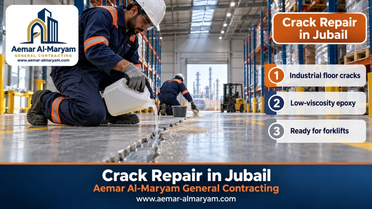 Crack Repair in Jubail