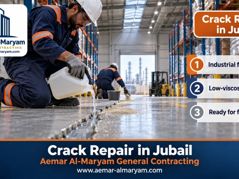Crack Repair in Jubail