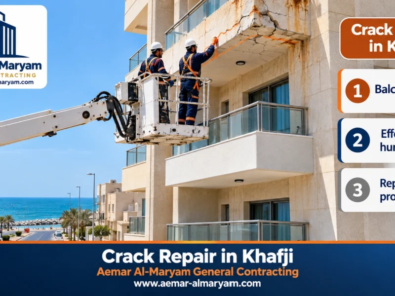 Crack Repair in Khafji