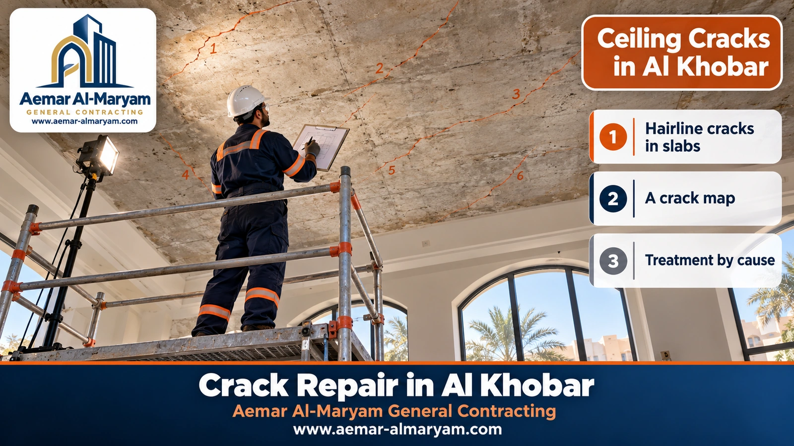 Ceiling Cracks in Al Khobar