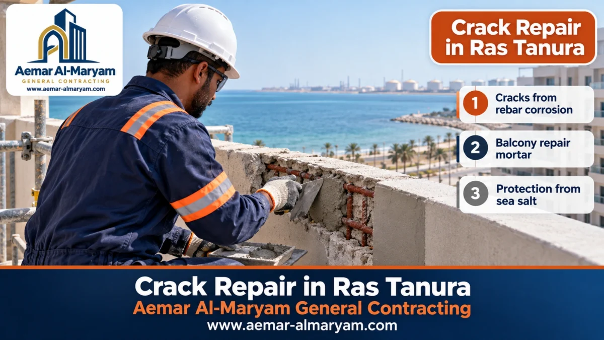 Crack Repair in Ras Tanura
