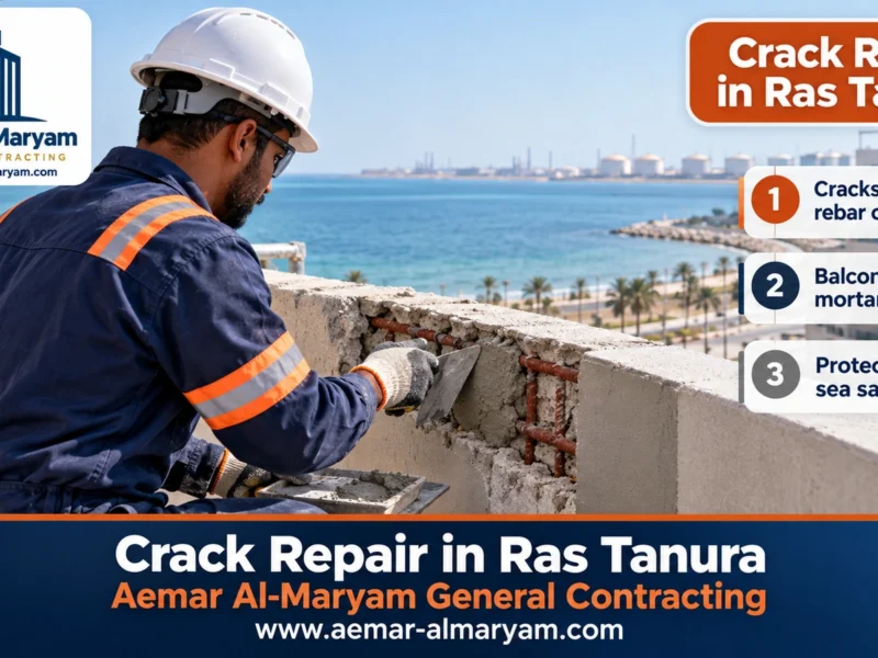 Crack Repair in Ras Tanura