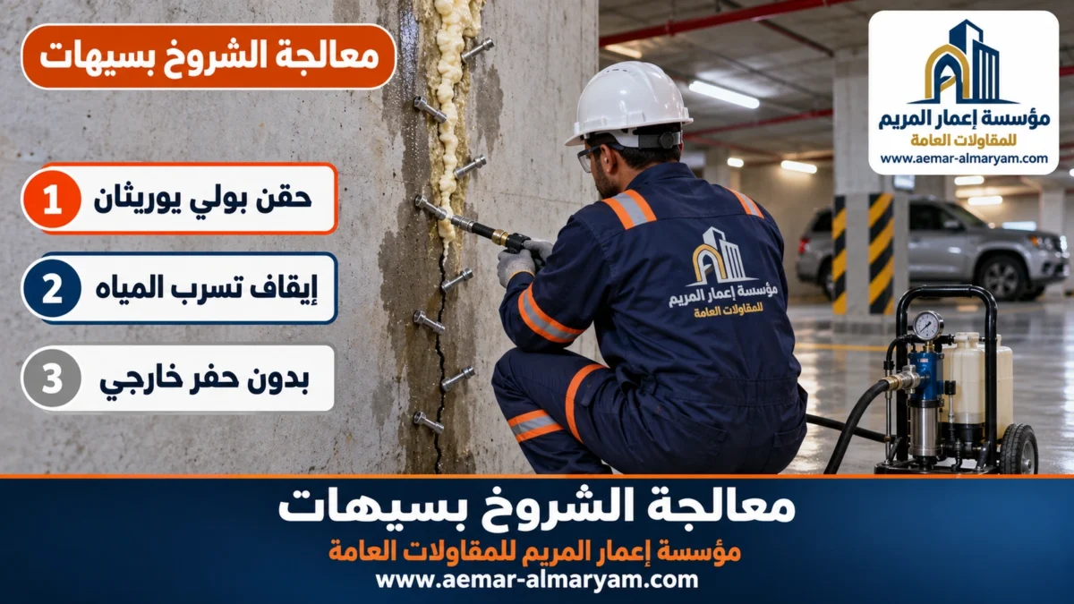 معالجة الشروخ بسيهات