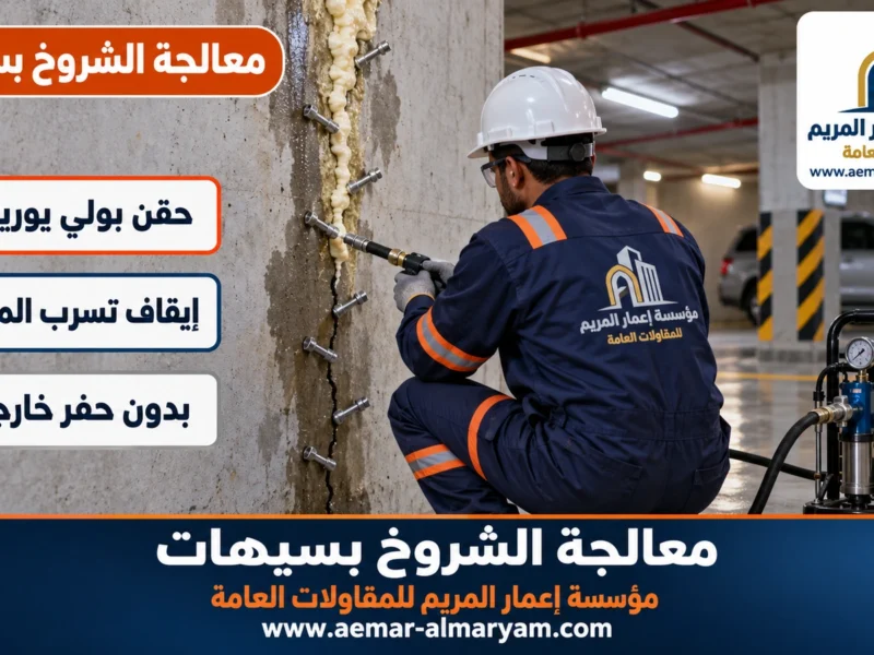معالجة الشروخ بسيهات