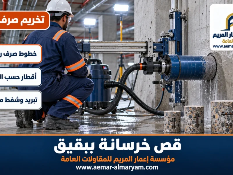 تخريم صرف ببقيق