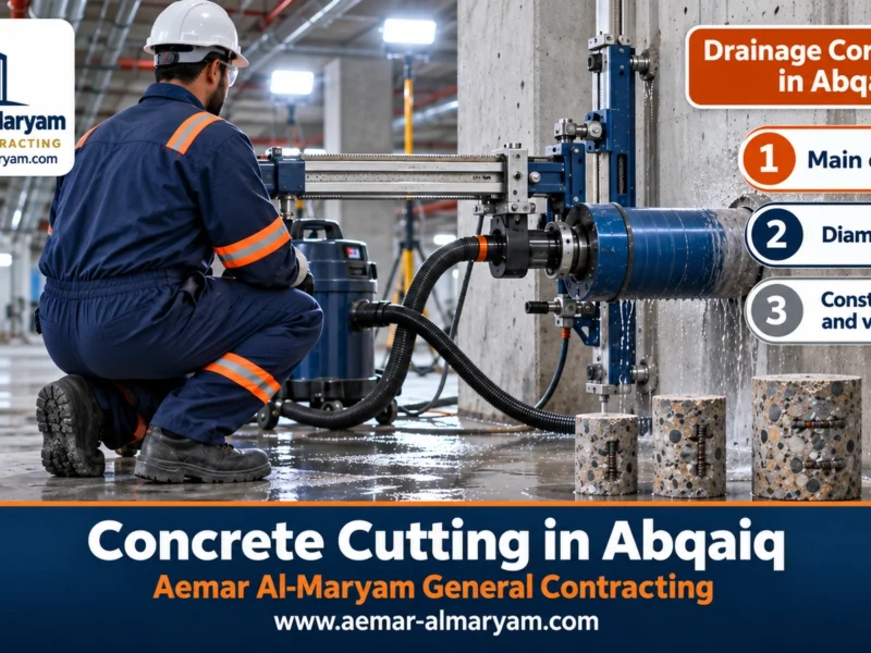 Concrete cutting and coring