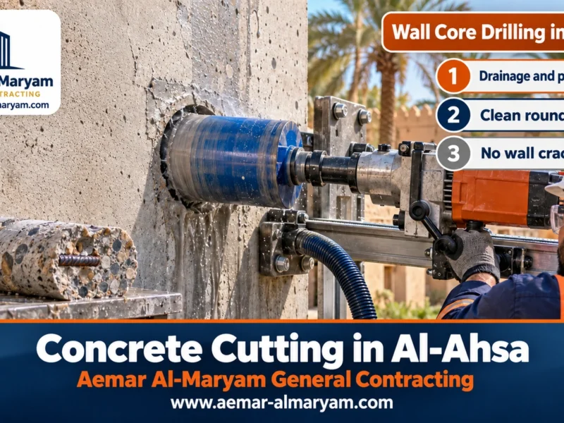 Concrete cutting and coring