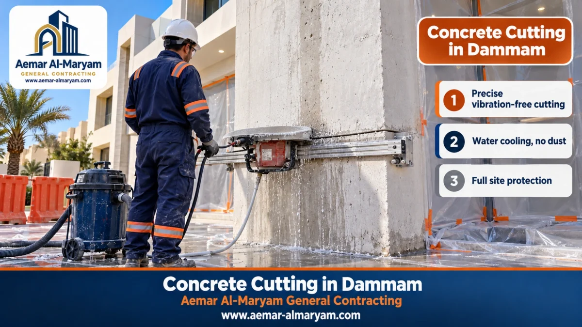 Concrete Cutting in Dammam