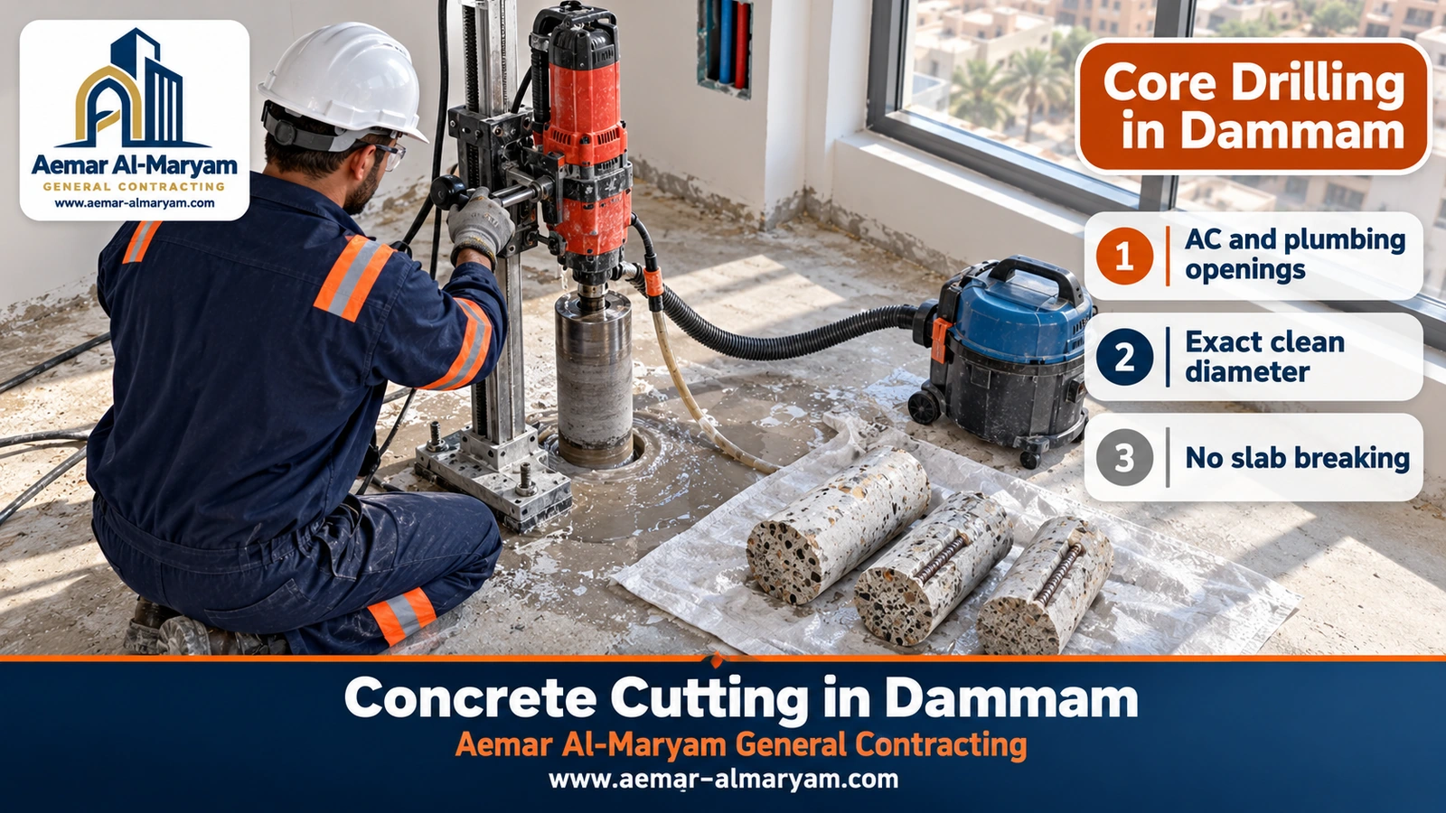 Core Drilling in Dammam