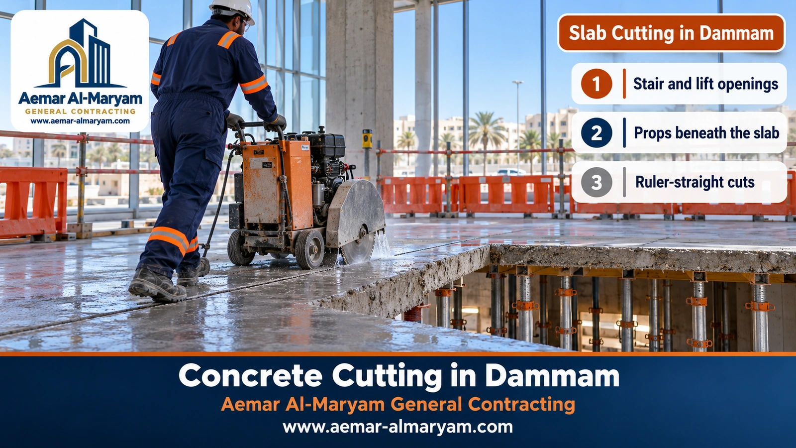 Slab Cutting in Dammam