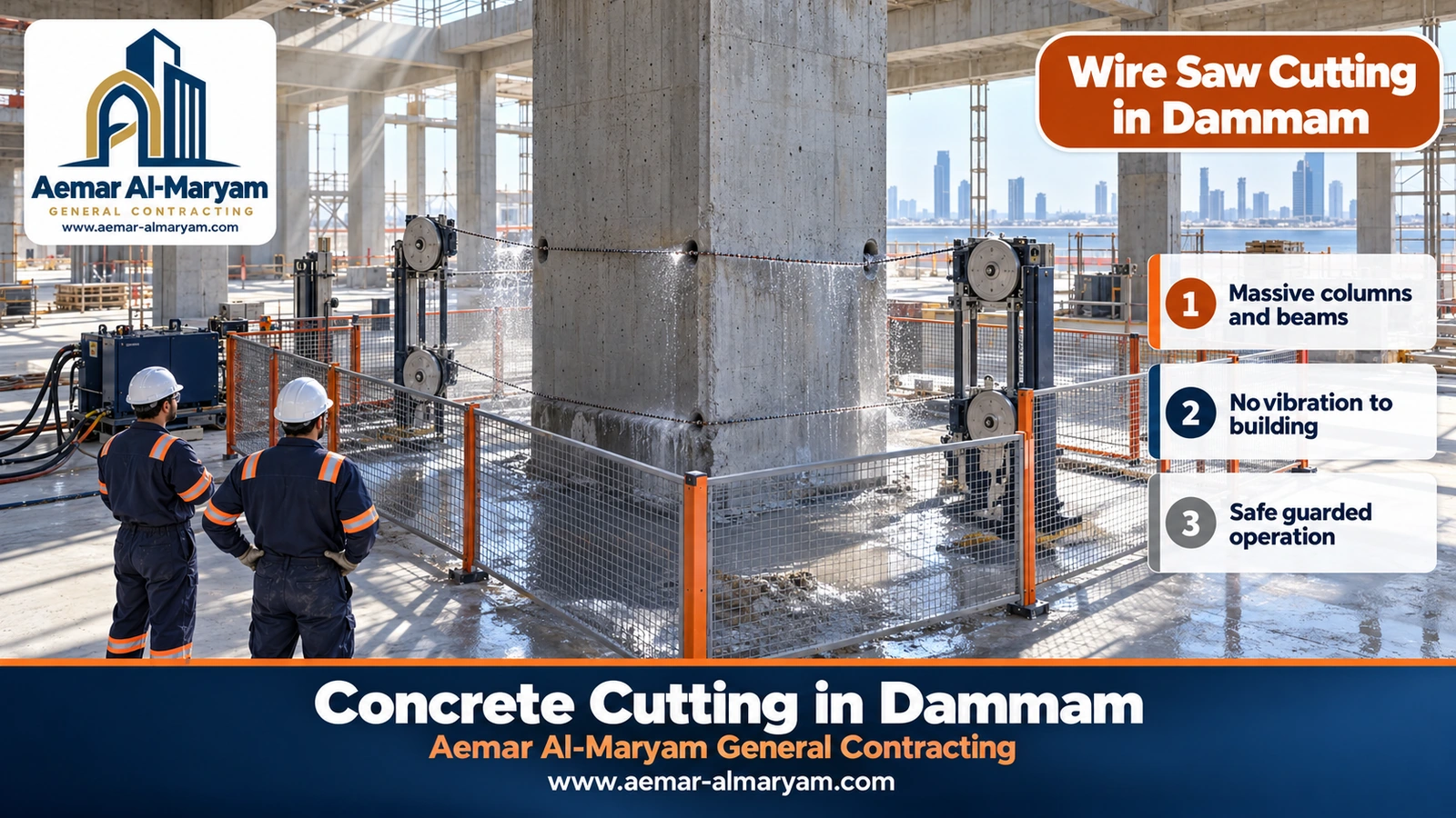 Wire Saw Cutting in Dammam