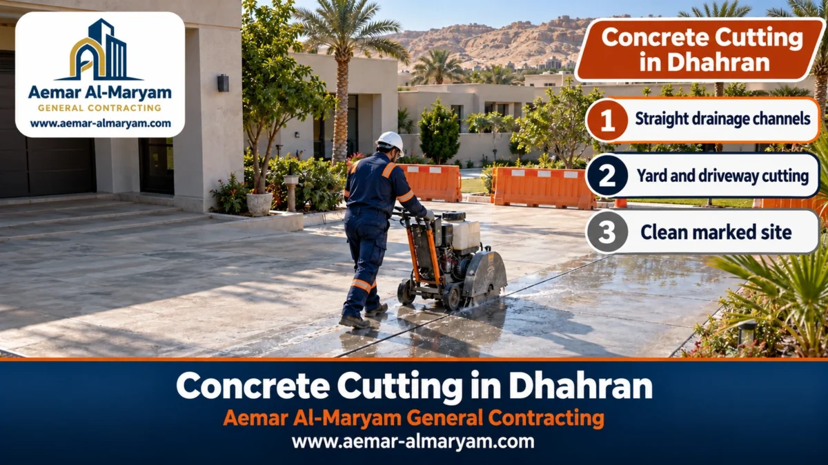 Concrete Cutting in Dhahran