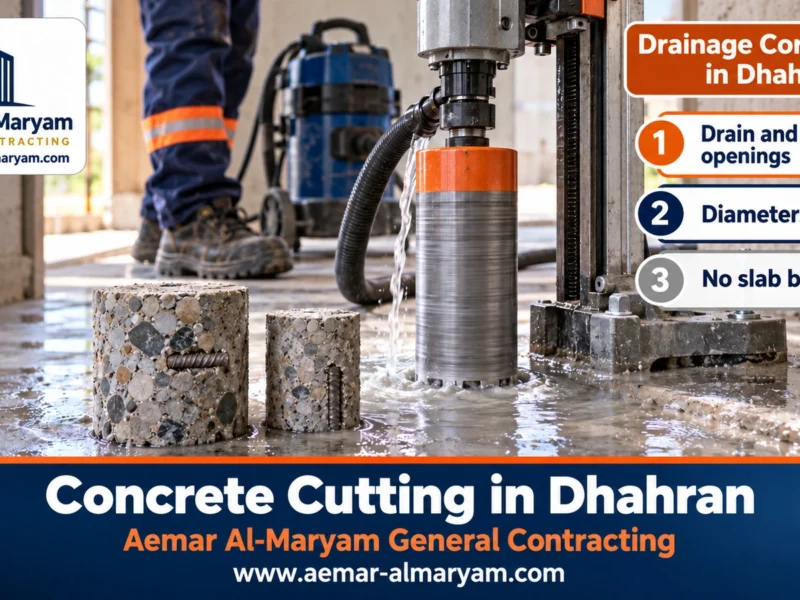 Concrete cutting and coring