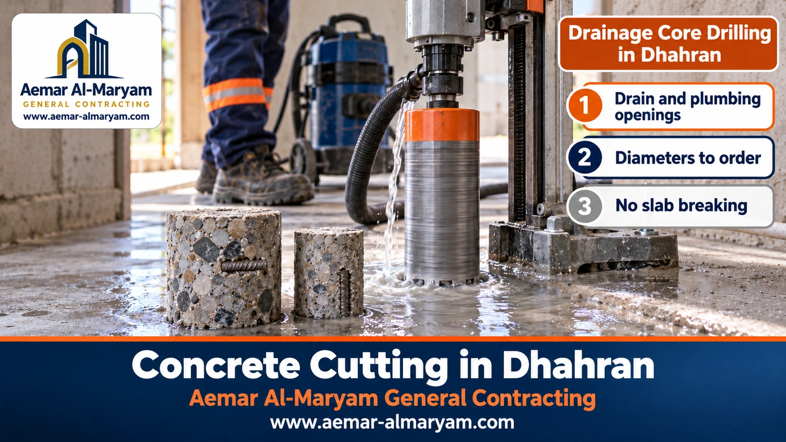 Drainage Core Drilling in Dhahran