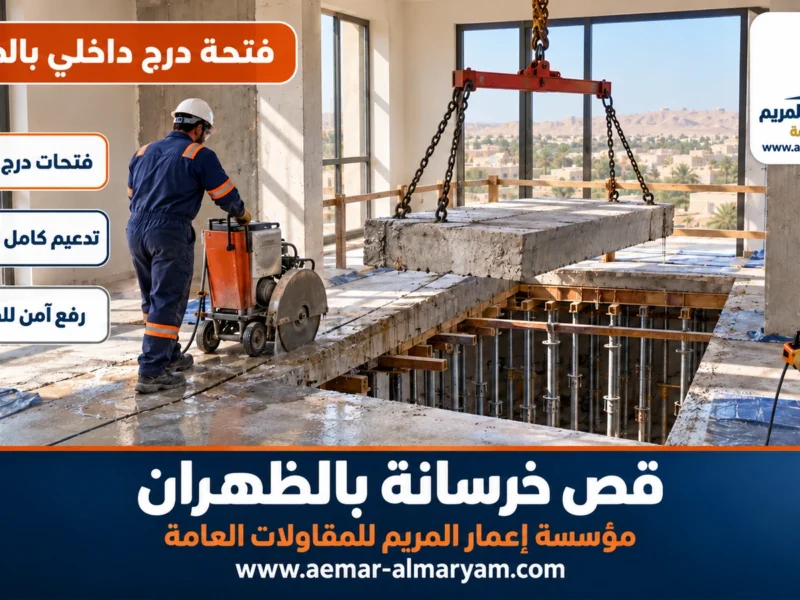 فتحة درج داخلي بالظهران