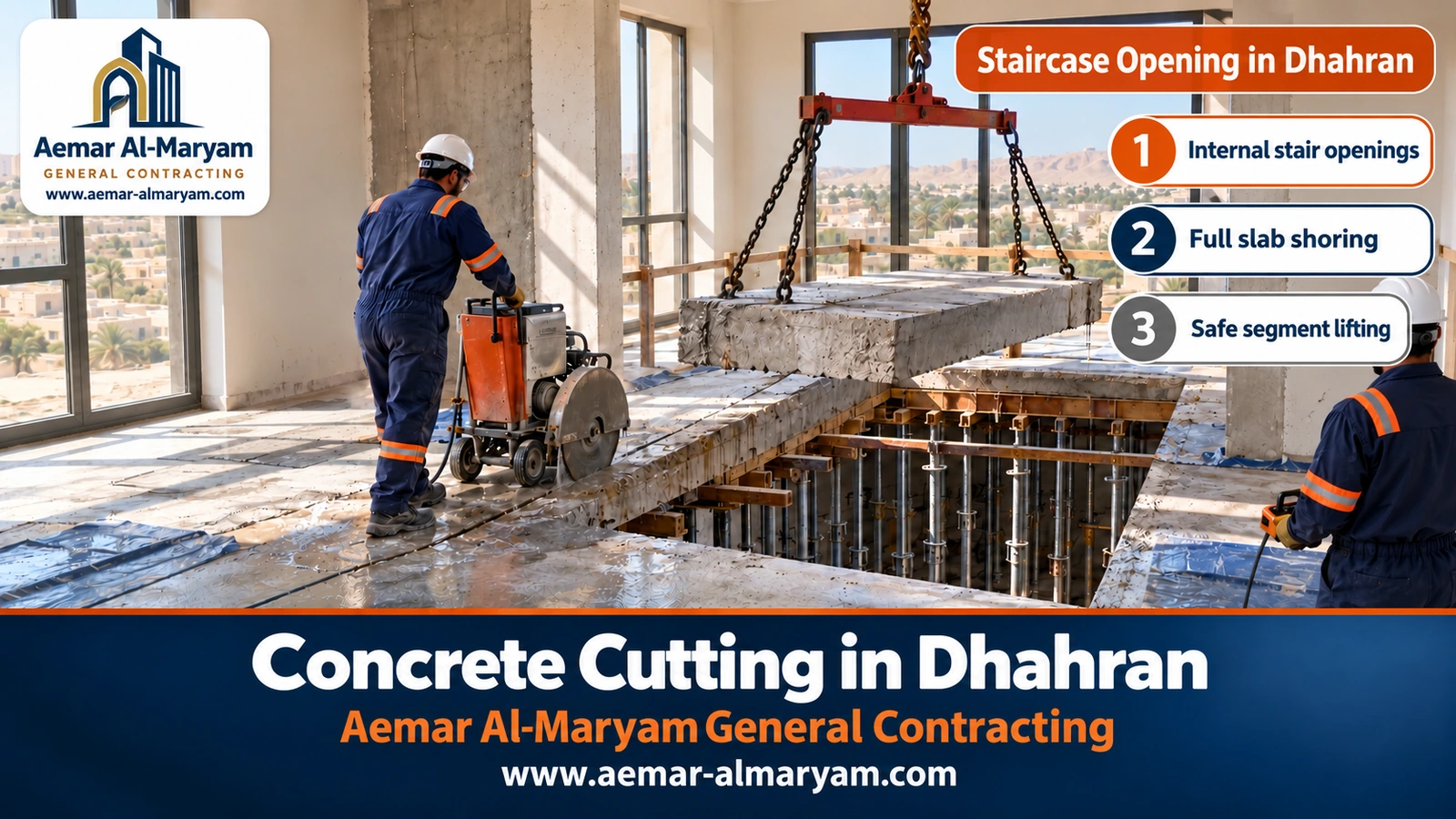 Staircase Opening in Dhahran
