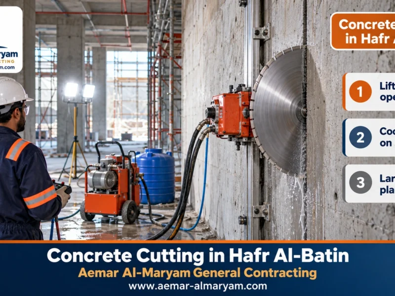 Concrete Cutting in Hafr Al-Batin