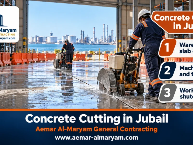Concrete Cutting in Jubail