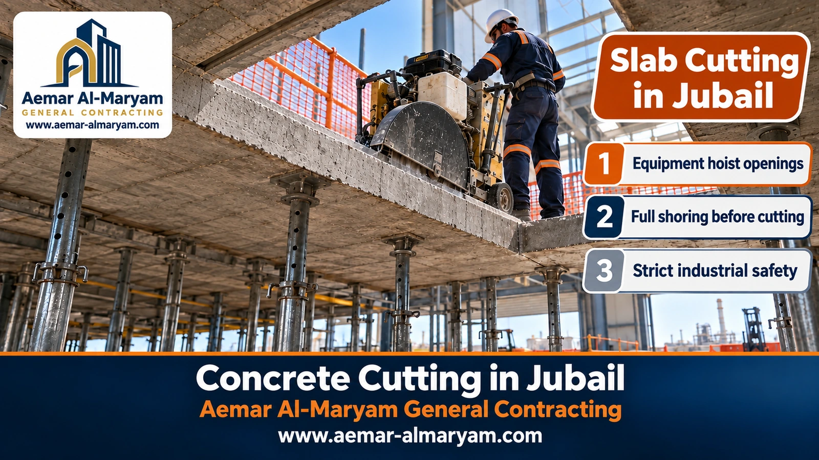 Slab Cutting in Jubail