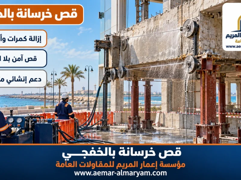 قص خرسانة بالخفجي