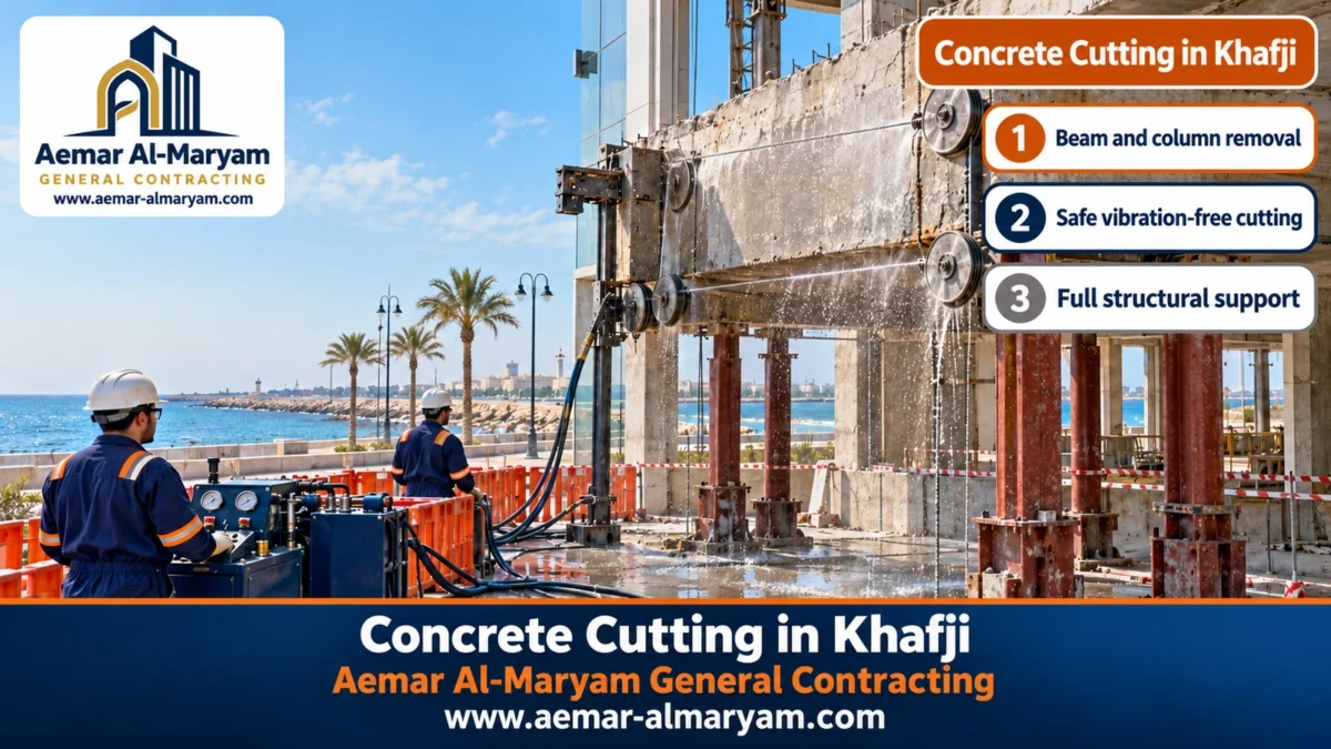 Concrete Cutting in Khafji