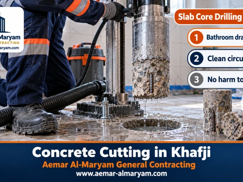 Concrete cutting and coring