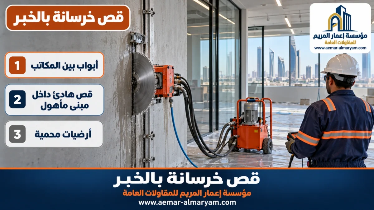 قص خرسانة بالخبر