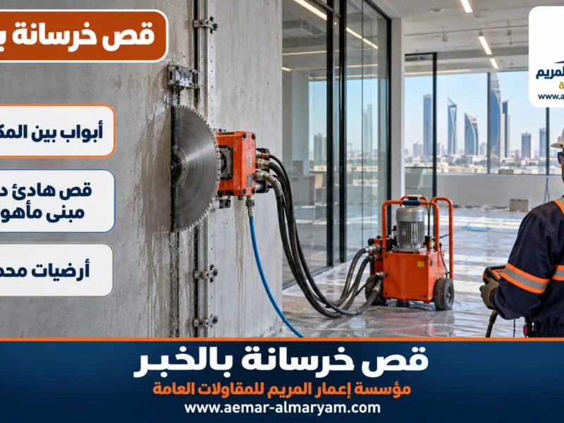 قص خرسانة بالخبر