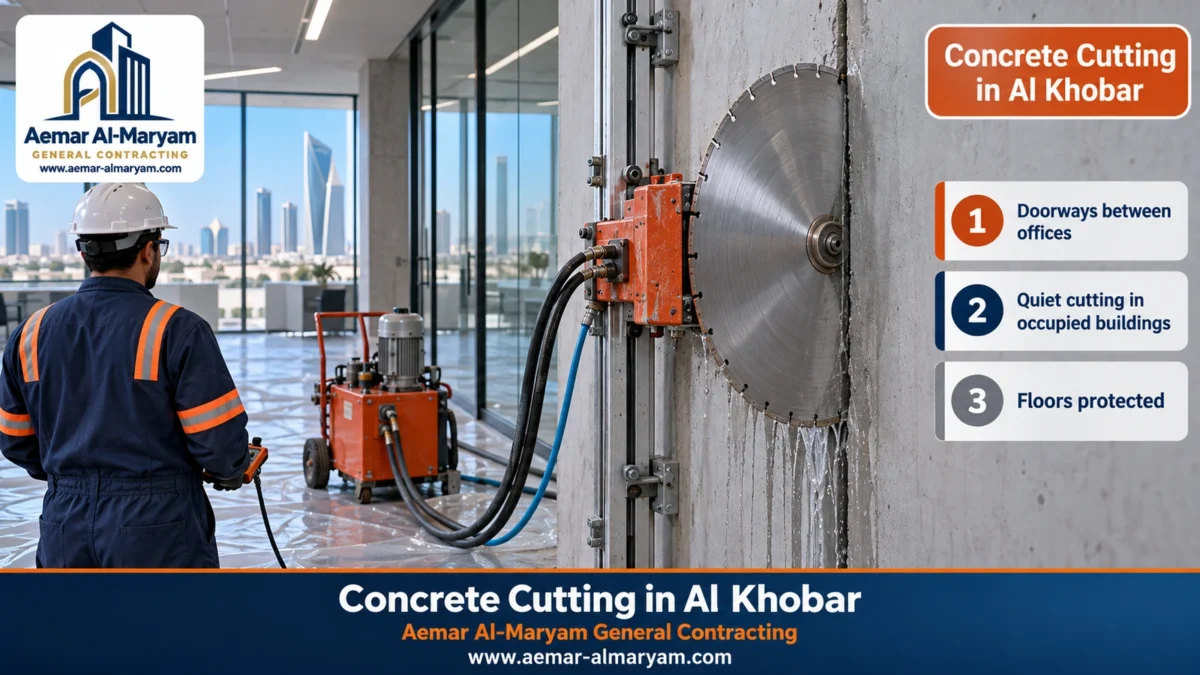 Concrete Cutting in Al Khobar