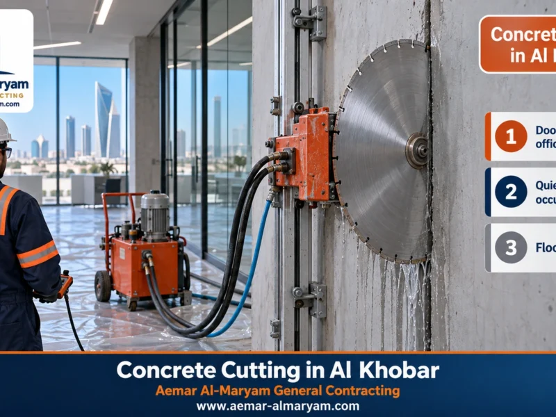 Concrete Cutting in Al Khobar